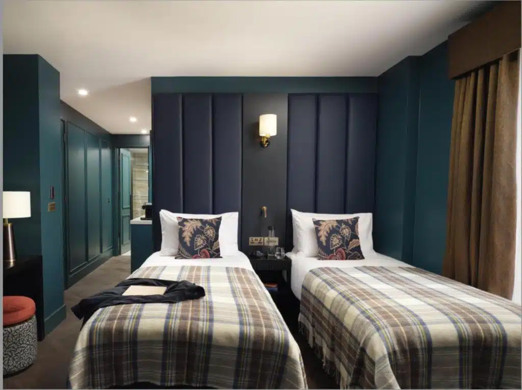 appart hôtel avec chambre twin, lits séparés