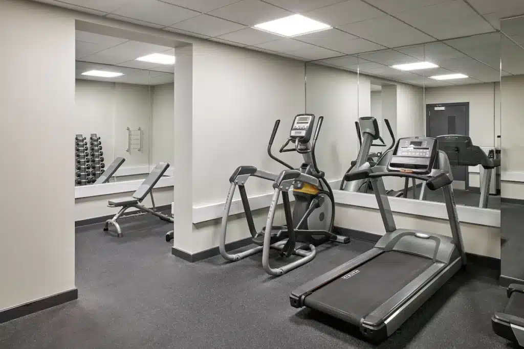 salle de fitness de l'appart hotel Cove Cannon Street