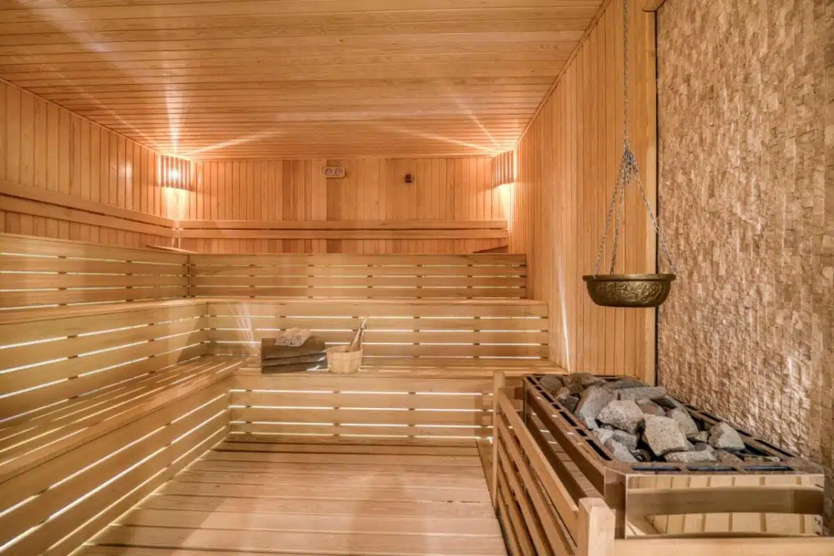 un des saunas